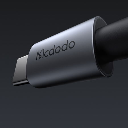 MCDODO KABEL USB-C SZYBKIE ŁADOWANIE DO IPHONE LIGHTNING 36W 1M LED CZARNY