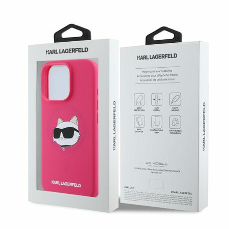 KARL LAGERFELD CASE DO IPHONE 16 PRO MAX 6.9 DO MAGSAFE HARDCASE SILIKONOWE
