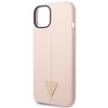Guess GUHCP14MSLTGP iPhone 14 Plus 6,7" różowy/pink hardcase Silicone Triangle