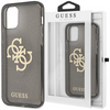 Guess GUHCP12LPCUGL4GBK iPhone 12 Pro Max 6,7" czarny/black hard case Glitter 4G Big Logo
