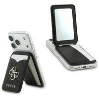 Portfel z lusterkiem Guess 4G Stand &    Mirror Magsafe czarny