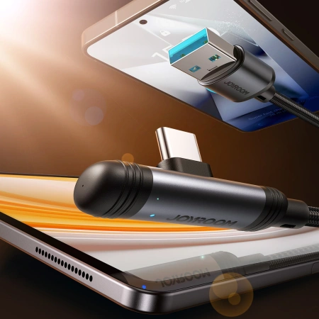 JOYROOM KABEL USB-A DO USB-C 3A 90° 1,2M DO MAGSAFE IPHONE 12 13 14