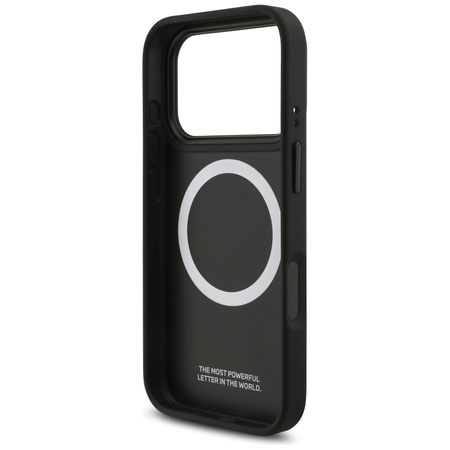 Etui BMW M Kevlar Matt MagSafe do iPhone 17 Pro czarny