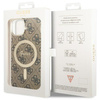 Etui Guess GUHMP14SH4STW na iPhone 14 - brązowe 4G MagSafe