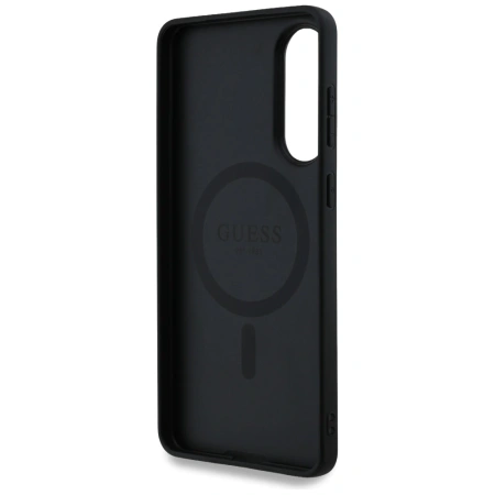 GUESS ETUI 4G RING CLASSIC LOGO DO SAMSUNG GALAXY S25 EDGE MAGSAFE