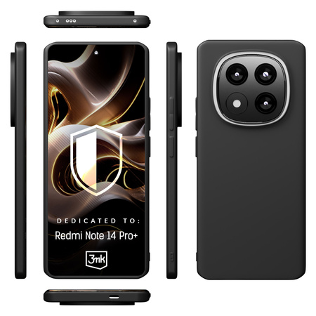 3MK MATTE CASE ETUI DO XIAOMI REDMI NOTE 14 PRO+ ANTYPOŚLIZGOWE WYKOŃCZENIE
