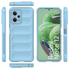 Magic Shield Case etui do Xiaomi Redmi Note 12 5G / Poco X5 5G elastyczny pancerny pokrowiec jasnoniebieskie