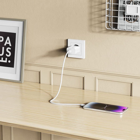 TECH-PROTECT ŁADOWARKA PD 20W DO DO LIGHTNING IPHONE 12 13 14 KABEL