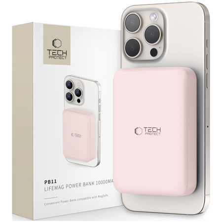 TECH-PROTECT PB11 LIFEMAG DO MAGSAFE POWER BANK 10000MAH DO IPHONE 14 13 12
