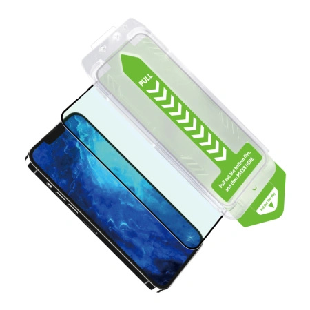 WOZINSKY SZKŁO HARTOWANE 9H DO IPHONE 14 PLUS Z RAMKĄ W ZESTAWIE MONTAŻOWYM