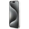 Etui Guess IML 4G Gold Stripe na iPhone 15 Pro - różowe
