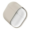 UNIQ etui Lino AirPods Pro 2 gen Silicone beżowy/beige ivory