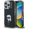 Etui Karl Lagerfeld IML Aquarelle Karl   & Logo MagSafe do iPhone 16 Pro Max czarny