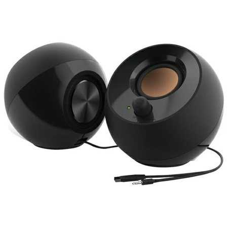CREATIVE GŁOŚNIKI DO KOMPUTERA PEBBLE 2.0 USB DO PC WYSOKA JAKOŚĆ DŹWIĘKU