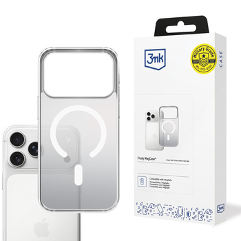 Apple iPhone 17 Pro - 3mk Frosty MagCase White