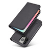 Magnet Card Case etui iPhone 14 Pro Max pokrowiec z klapką portfel podstawka czarne