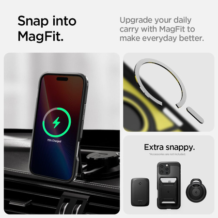 SPIGEN TOUGH ARMOR DO IPHONE 16 PRO ETUI Z OCHRONĄ ANTYPOŚLIZGOWĄ