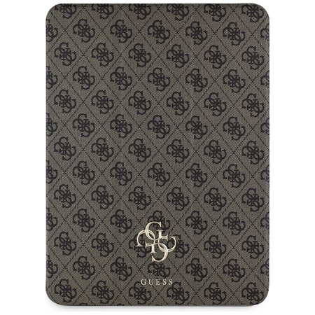 Guess GUFC13RM24PS4SGW iPad Air 13      2024/2025 brązowy/brown Magnetic 4G Big Logo