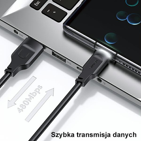 USAMS KABEL USB-C 6A 1,2M DO IPHONE 12 13 14 SZYBKIE ŁADOWANIE LITHE SERIES