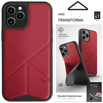 Etui Uniq Transforma na iPhone 11 Pro Max - czerwone