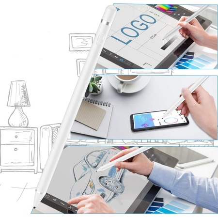 TECH-PROTECT RYSIK ACTIVE STYLUS PEN DO TABLETÓW SMARTFONÓW WYSOKA PRECYZJA