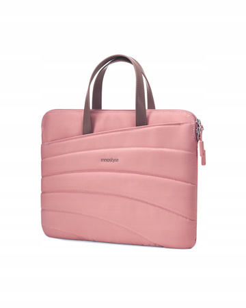 INNOSTYLE DAMSKA TORBA NA LAPTOPA 15 6 16 WODOODPORNA CARRYLITE SLIM RÓŻOWA