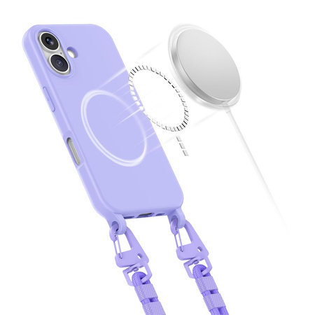 TECH-PROTECT ETUI MAGNECKLACE DO MAGSAFE IPHONE 16 PRO WYTRZYMAŁE I STYLOWE