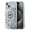 KARL LAGERFELD ETUI HARDCASE LIQUID GLITTER CHOUPETTE HEAD DO IPHONE 15 14