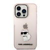 Karl Lagerfeld KLHCP14LHNCHTCP iPhone 14 Pro 6,1" różowy/pink hardcase Ikonik Choupette