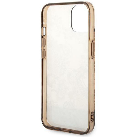 Guess GUHCP14MHGPLHC iPhone 14 Plus 6,7" ochre hardcase Porcelain Collection