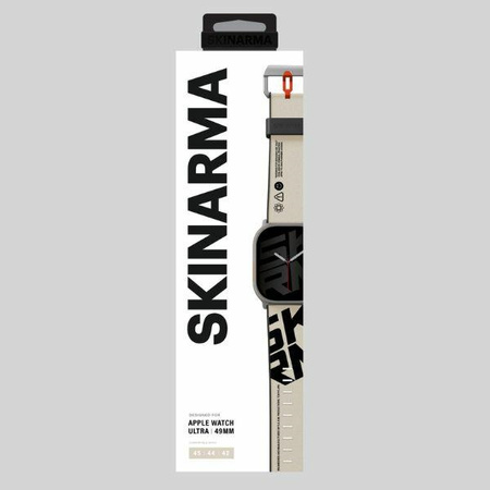 Skinarma pasek Spunk Apple Watch Ultra   49mm kość słoniowa/ivory