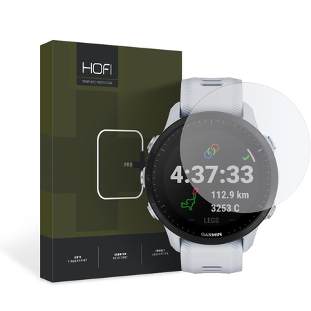 HOFI SZKŁO HARTOWANE GLASS PRO+ DO GARMIN FORERUNNER 955 955 SOLAR OCHRONNE