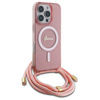 GUESS CASE HARDCASE DO IPHONE 16 PRO MAX 6.9” CROSSBODY CORD Z MAGNETEM