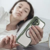 HURTEL ETUI SILIKONOWE CASE POKROWIEC DO MAGSAFE IPHONE 16 ZIELONE LEADING