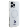 US POLO ASSN ETUI DO IPHONE 16 PRO MAX 6.9 DO MAGSAFE Z RINGIEM BIAŁYM