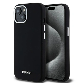 DKNY ETUI HARDCASE DO IPHONE 15 PLUS 14 PLUS 6.7 LIQUID SILICONE DO MAGSAFE