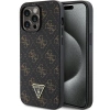 Etui Guess 4G Triangle Metal Logo na iPhone 15 Pro Max - czarne