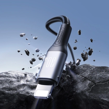 JOYROOM KABEL 30W USB-C DO LIGHTNING 1M DO IPHONE 11 12 13 14 15 SZYBKIE