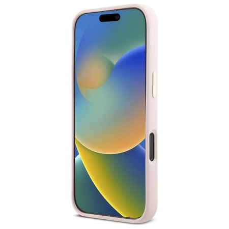 GUESS ETUI CASE HARDCASE DO IPHONE 16 PRO MAX 6.9 SILIKONOWE LOGO METAL