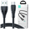 Joyroom kabel USB - micro USB 2.4A Surpass Series do szybkiego ładowania i transferu danych 2 m czarny (S-UM018A11)