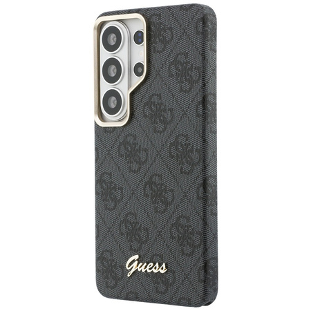 Etui Guess 4G Script MagSafe do Samsung  Galaxy S26 Ultra czarny