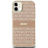 DKNY POKROWIEC DO IPHONE 11 XR IML MONO STRIPE DO MAGSAFE Z RÓŻOWYM LOGO