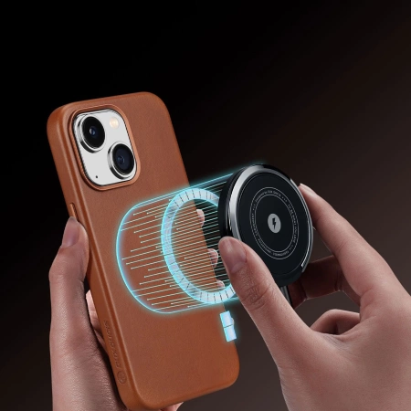 DUX DUCIS NAPLES ETUI DO IPHONE 14 PLUS MAGNETYCZNY SKÓRZANY POKROWIEC