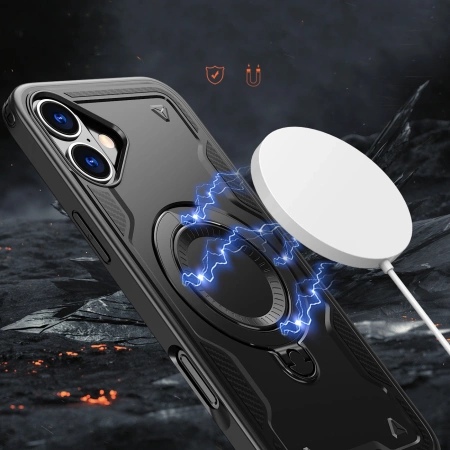 HURTEL ETUI DO IPHONE 16 Z DO MAGSAFE OCHRONA ARMOR DO TELEFONU MAGNETYCZNE