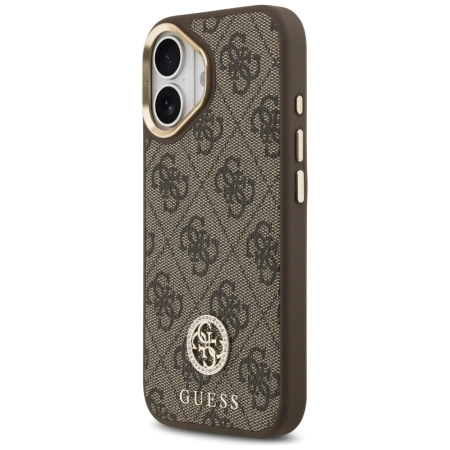 GUESS ETUI 4G STRASS LOGO MAGSAFE DO IPHONE 17 Z SYSTEMEM OCHRONY