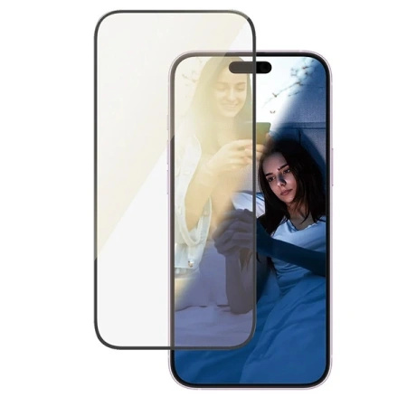 Szkło hartowane PanzerGlass EyeCare Screen Protector Ultra-Wide Fit na iPhone 16 Plus