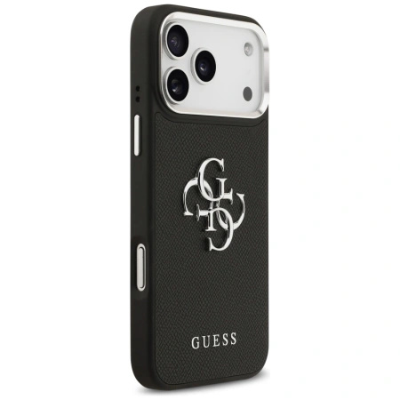 GUESS ETUI GRAINED BIG 4G CLASSIC LOGO DO IPHONE 17 PRO MAX ELEGANCKIE
