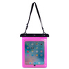 Wodoodporne etui do tabletu PVC - różowe