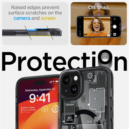 Spigen Ultra Hybrid MagSafe, zero one - iPhone 15 Plus
