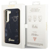 Etui Guess GUHCS23MHTMRSK S23+ S916 - czarne Golden Marble Collection